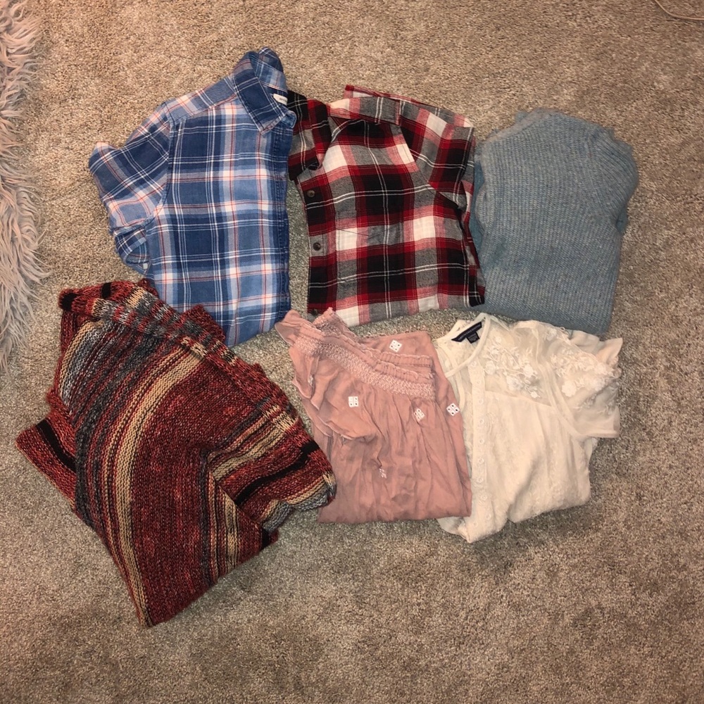 6 American Eagle Tops